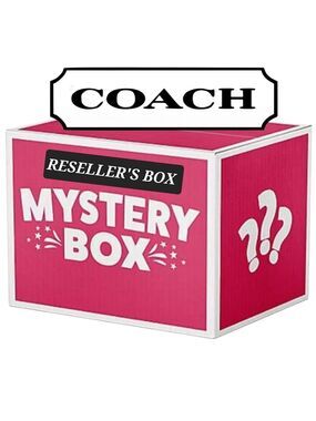 COACH RESELLERS MYSTERY BOX AUTHENTIC BRAND NEW ITEMS WITH TAGS! PURSES, SHOES +